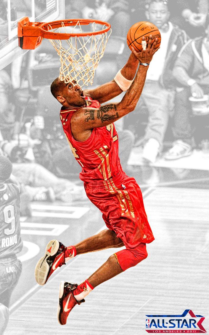 Download Basketball Iphone Kobe Bryant Dunking Wallpaper  Wallpaperscom