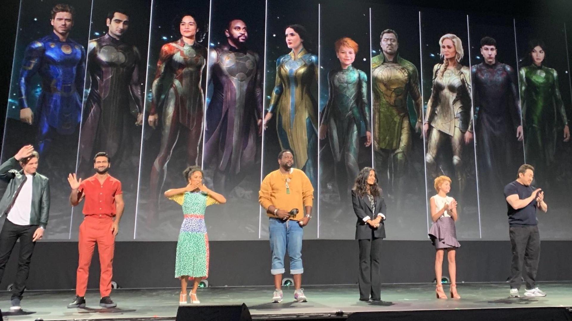New Set Photo From Marvel's THE ETERNALS Show the Cast