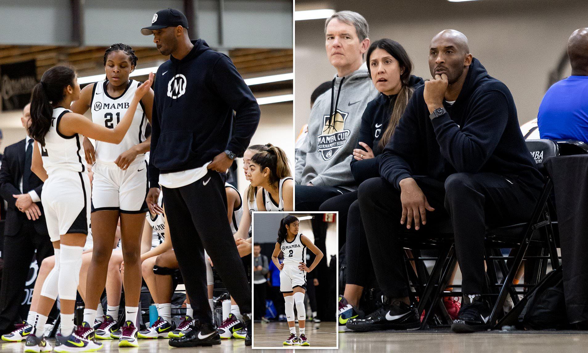 Haunting final image of Kobe Bryant as he coaches his daughter a