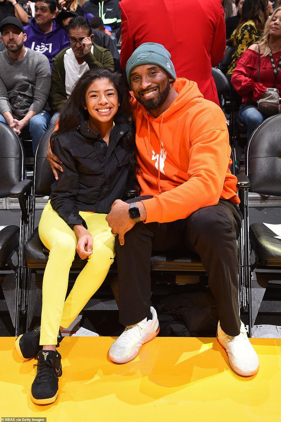 Kobe Bryant's daughter Gianna shows basketball skills