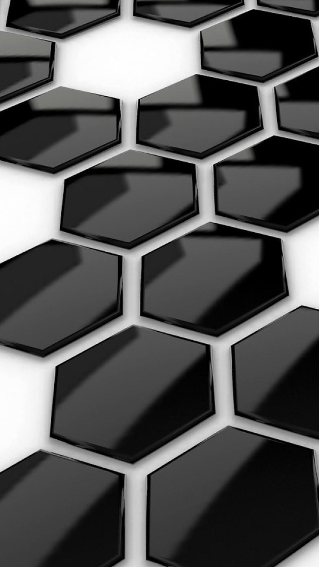 Black and White 3D Wallpaper