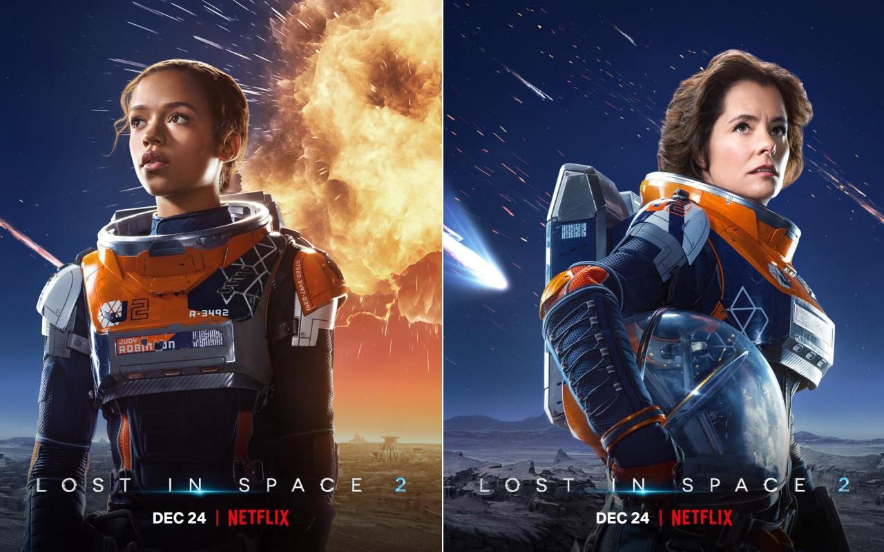HOLLYWOOD SPY: CHARACTER POSTERS FOR NETFLIX SF SERIES LOST