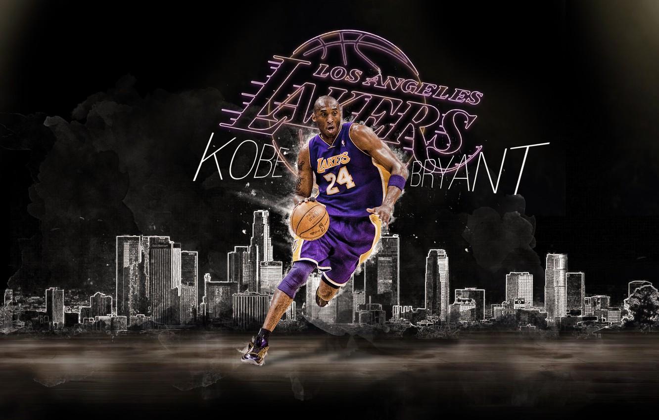 Wallpaper The ball, Basketball, Los Angeles, NBA, Lakers, Kobe Bryant, Los Angeles, Player, Kobe Bryant, Lakers image for desktop, section спорт
