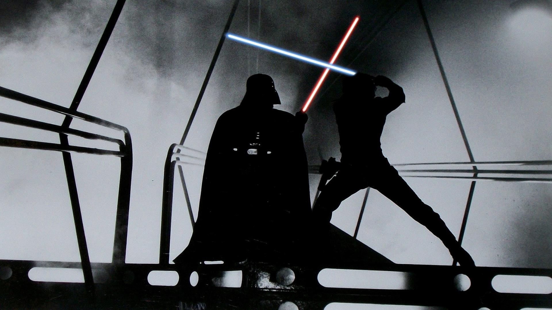 Luke Skywalker Vs Darth Vader Wallpapers - Wallpaper