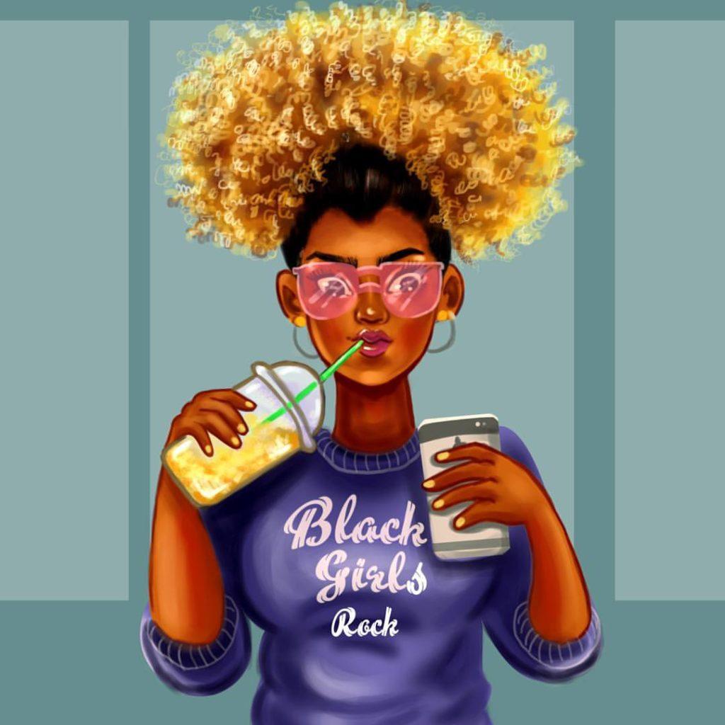 Pretty Black Girls Wallpaper