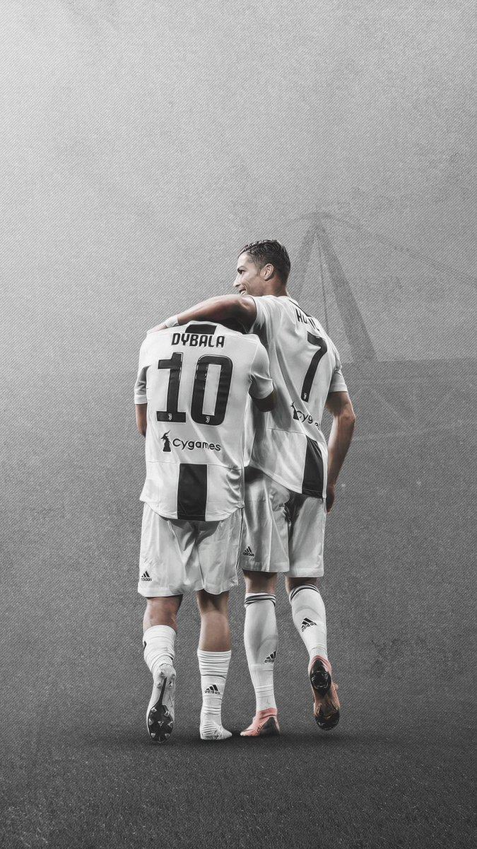 Emil - #Dybala and #Ronaldo. Mobile Wallpaper