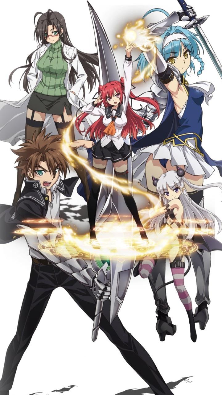 Shinmai Maou no Testament iPhone wallpapapers and HD mobile lock