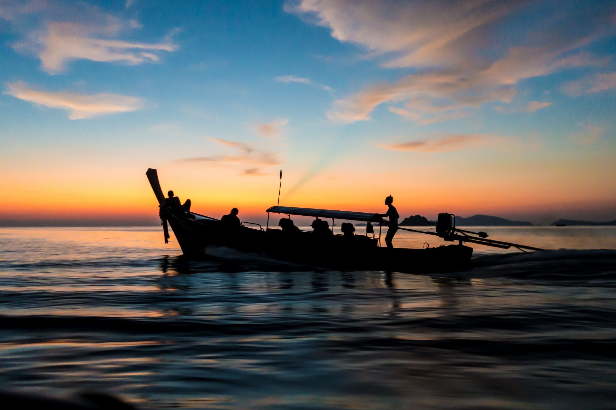 HD Fishing Boat Silhouette Wallpapers · · Wallpapers.io