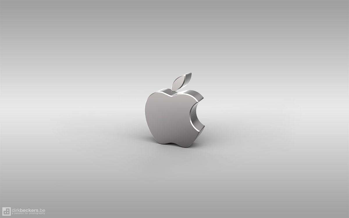 3D Apple Logo. Apple logo wallpaper, Silver