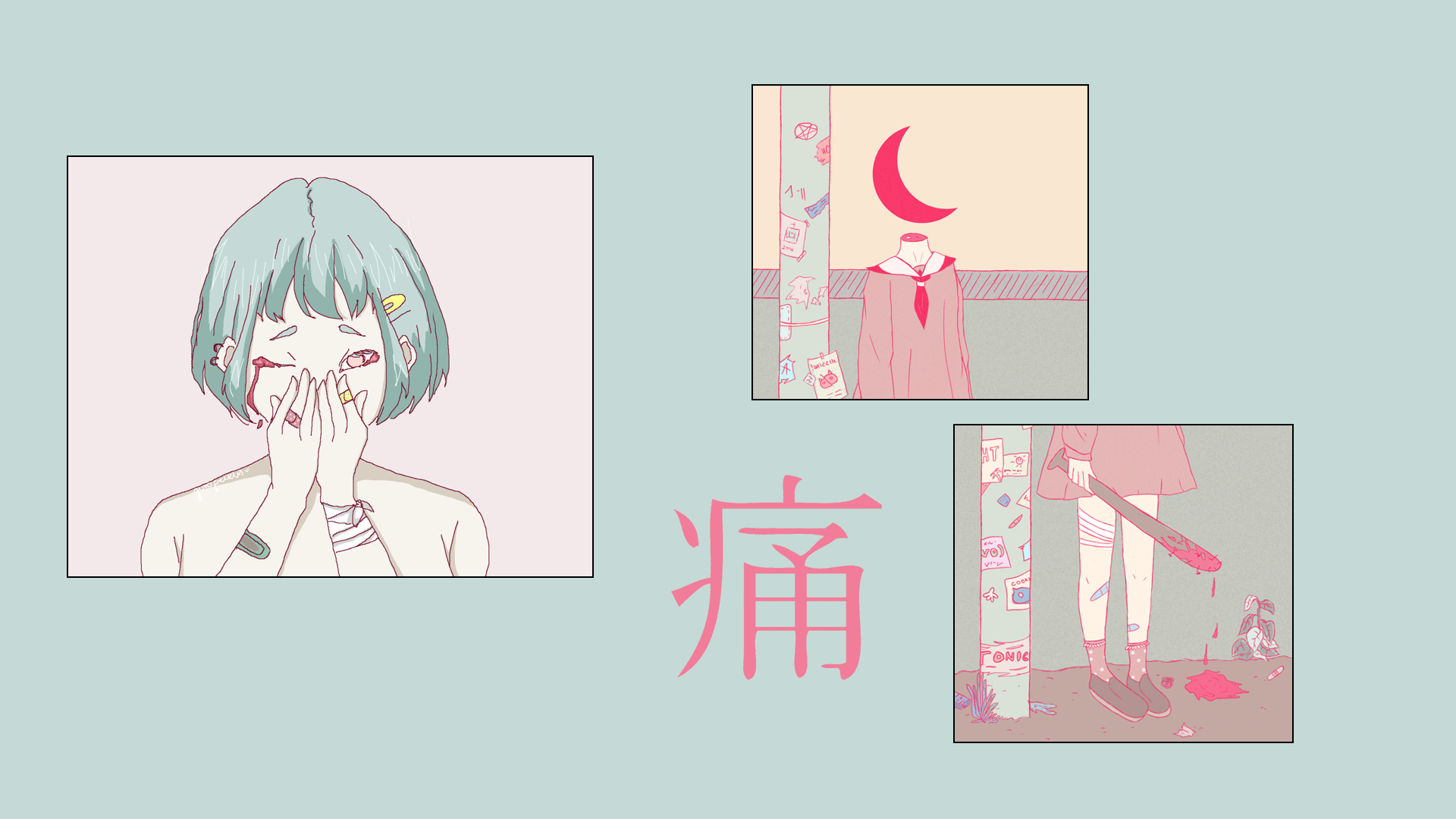 Pastel Desktop Anime Wallpapers - Wallpaper Cave