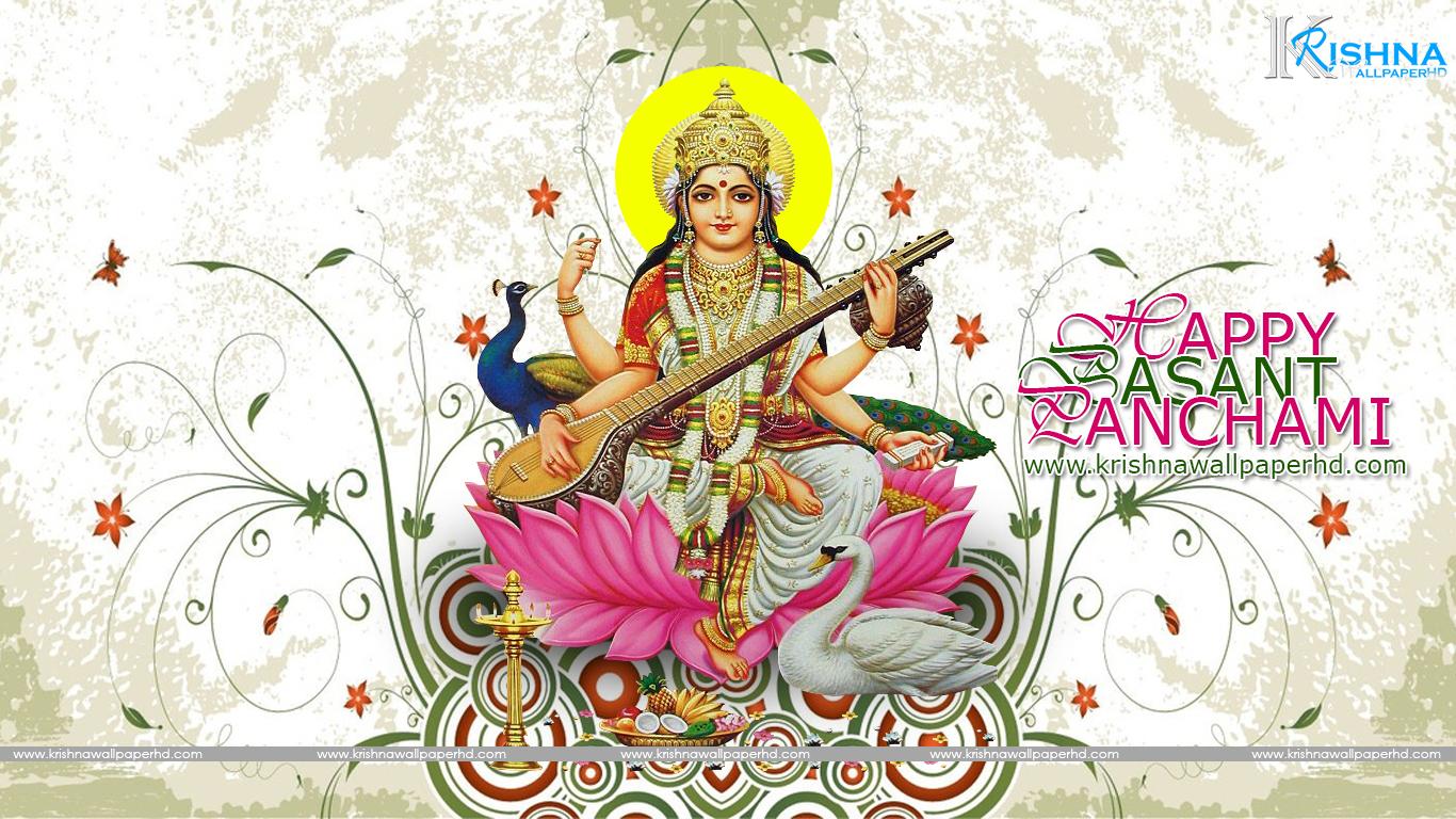 Happy Vasant Panchami HD Wallpaper Free Download