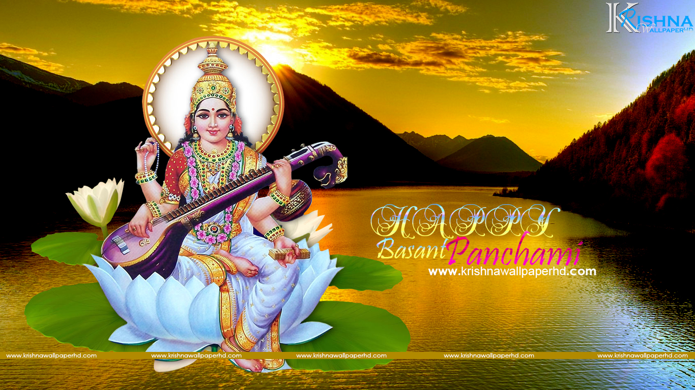 Basant Panchami Wallpaper For Desktop HD Maa