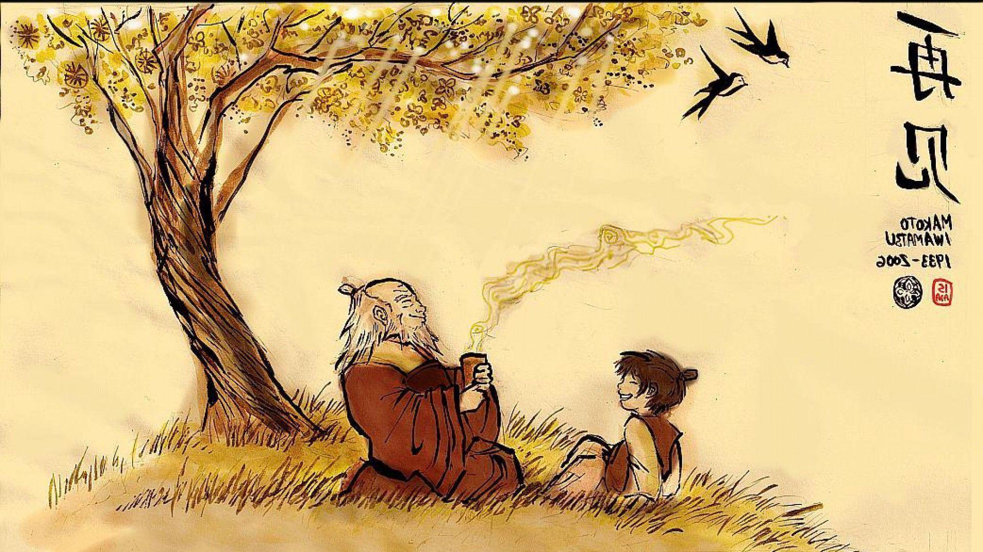 uncle iroh wallpapers top free uncle iroh backgrounds on iroh wallpapers