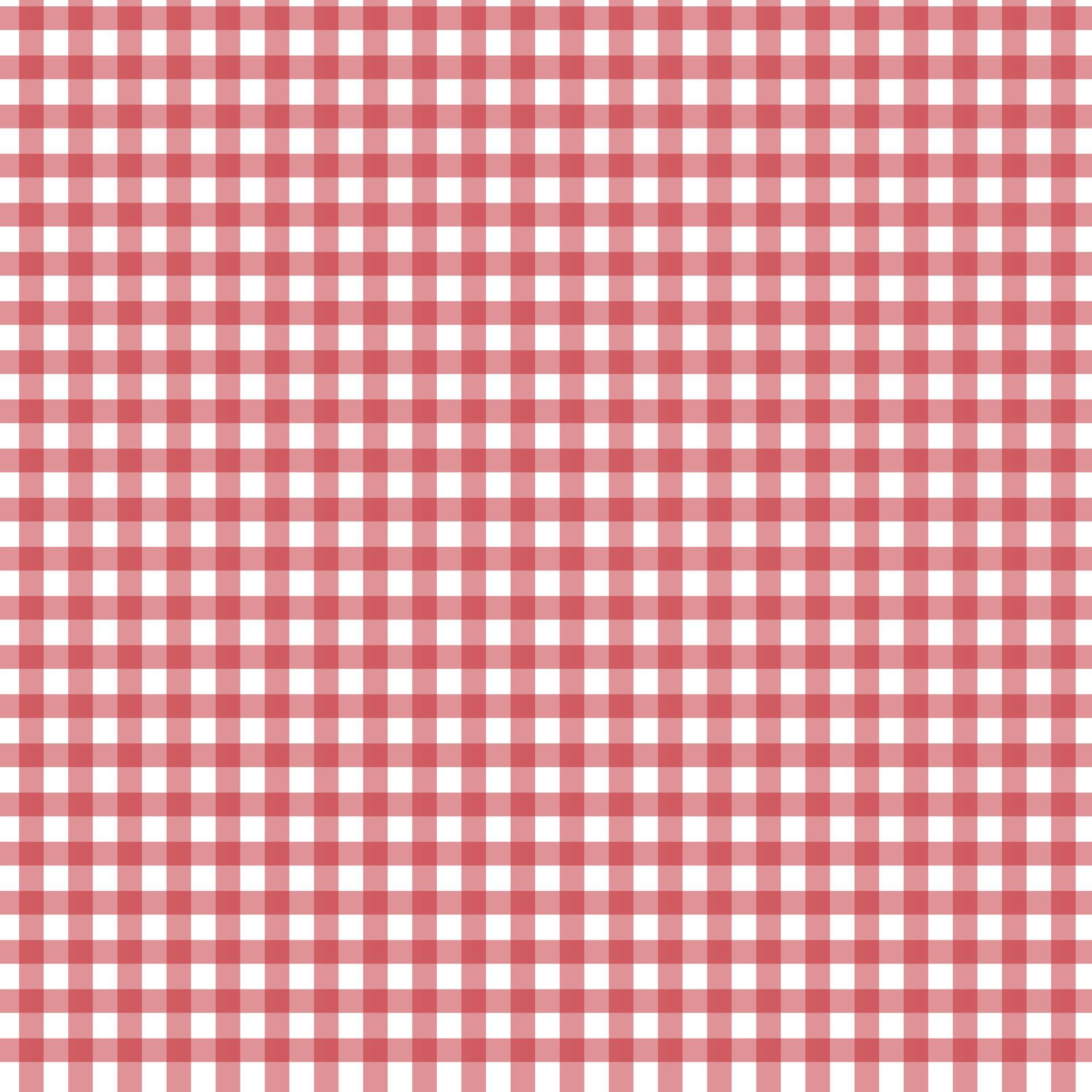 Red Checked Wallpaper