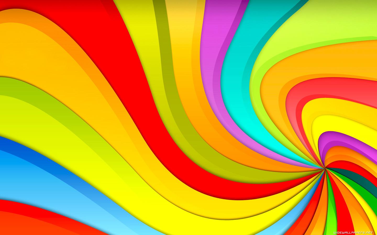 Color Lines Abstract Wide Wallpaper 1440x900