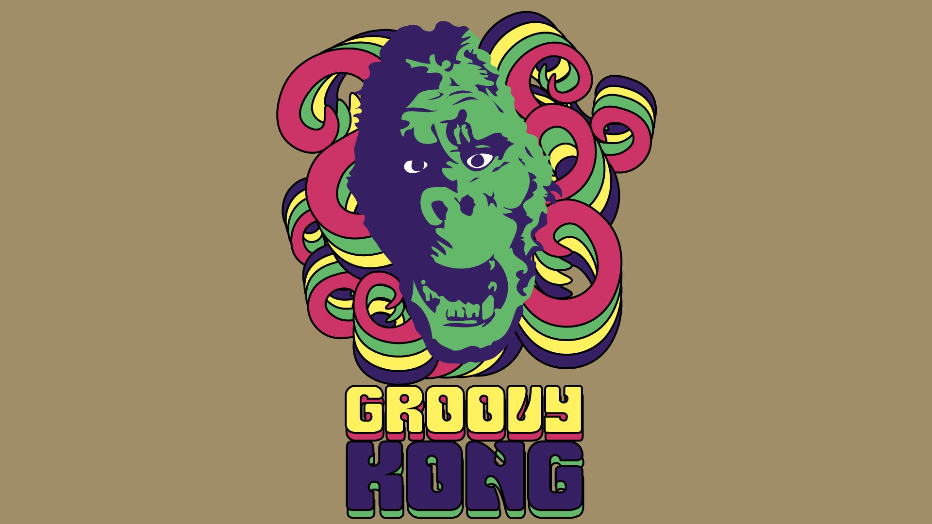 Groovy Kong Wallpaper. Cine Sin Lata