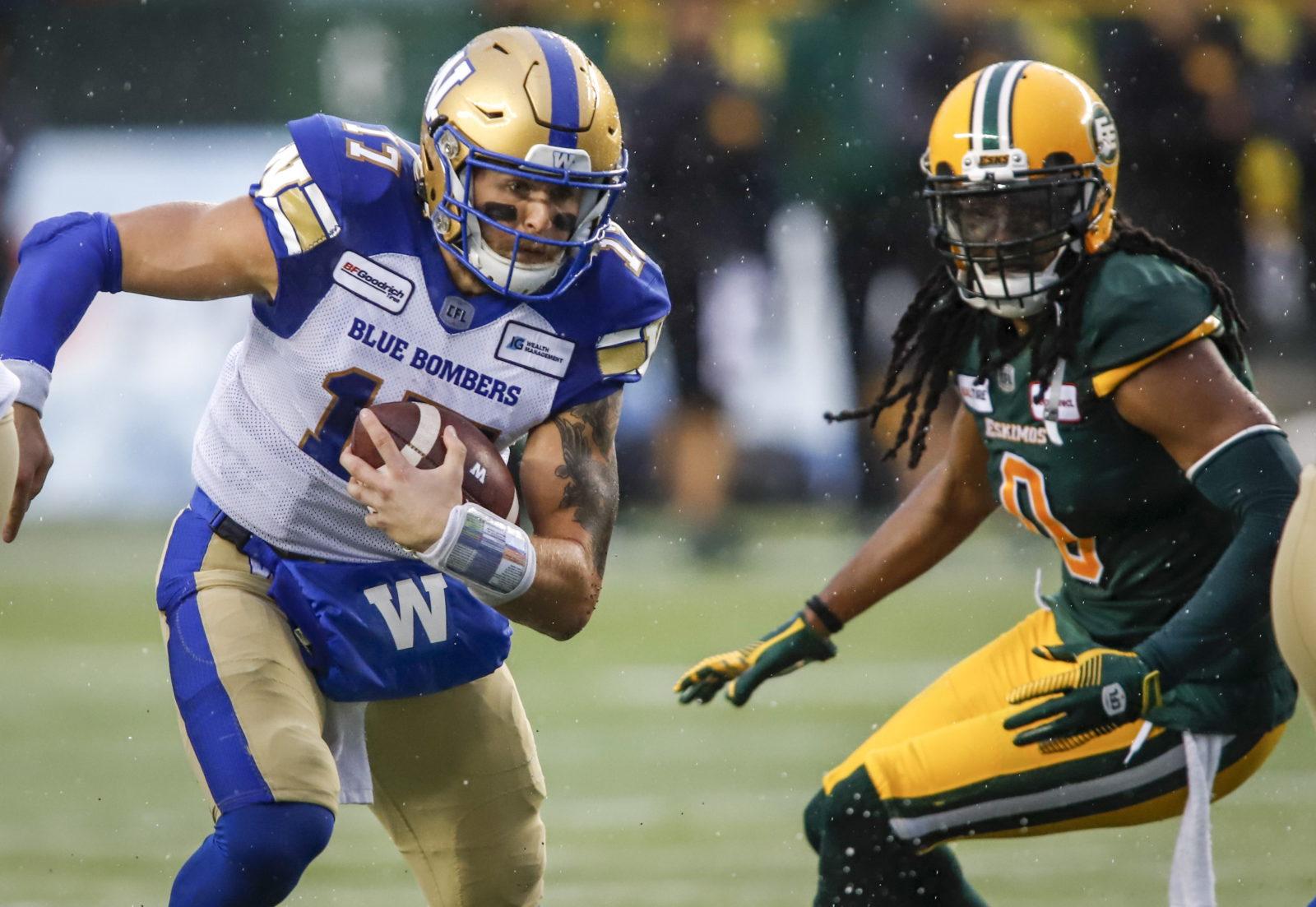 Upon Further Review. WPG 34 EDM 28 Blue Bombers