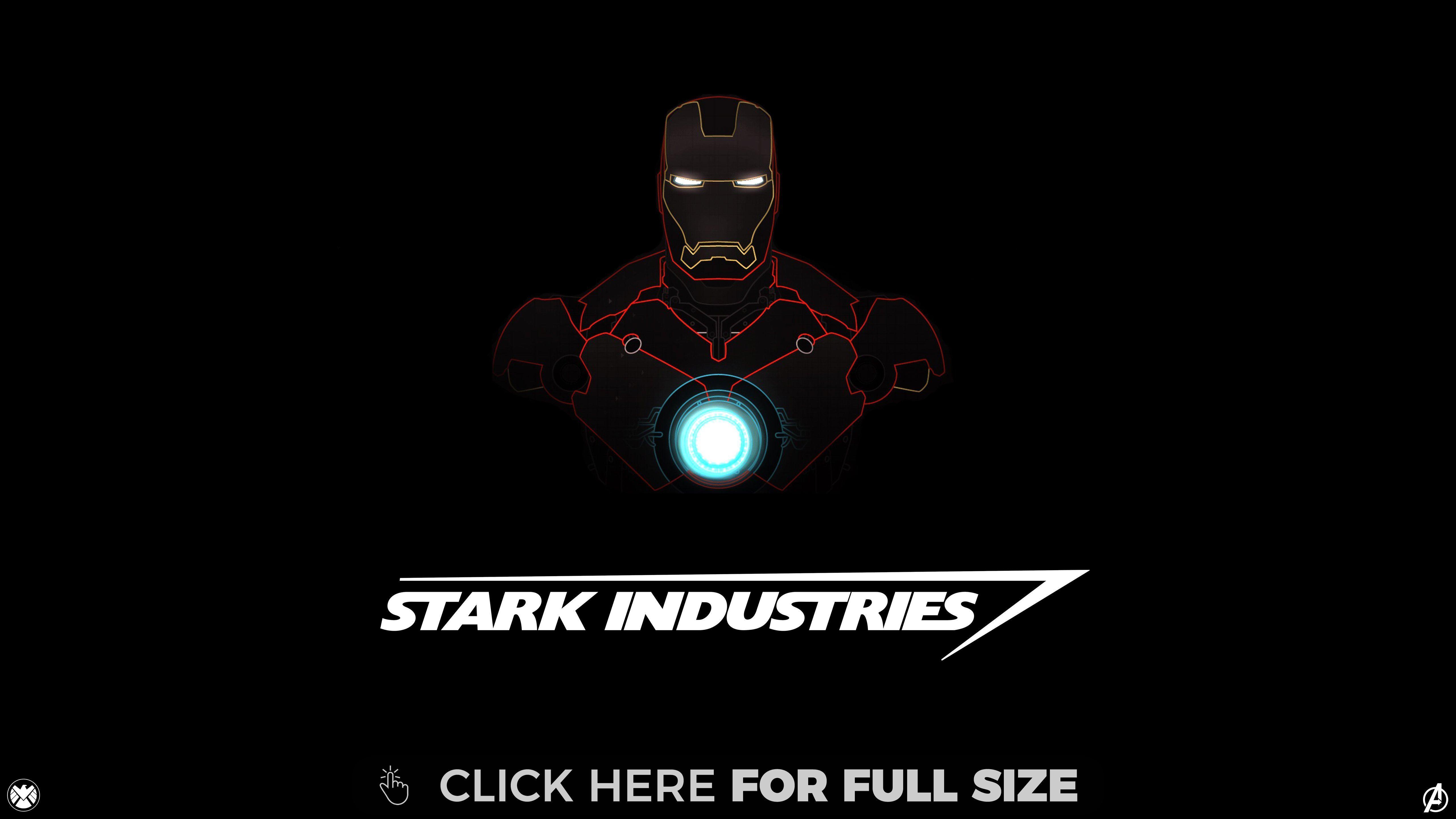 Neon Iron Man Desktop Wallpaper Iron Man Man
