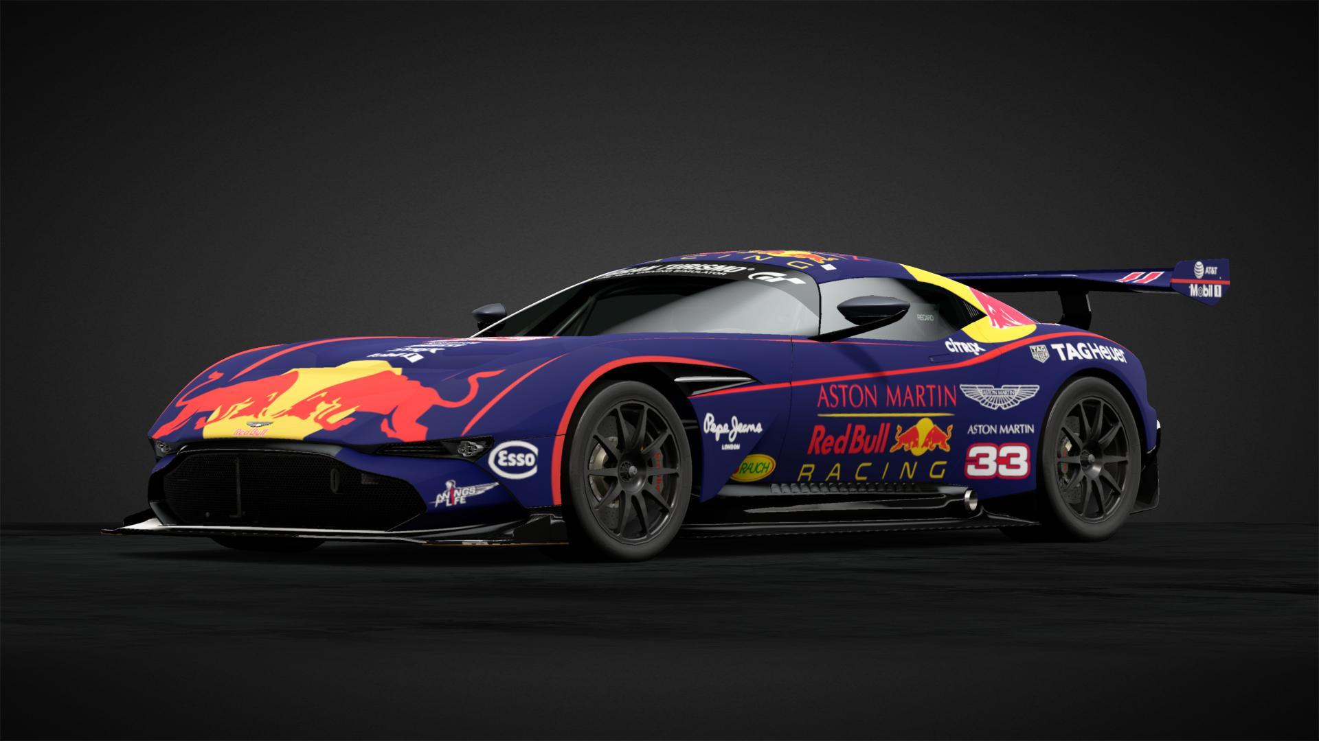 Red Bull Aston Martin Vulcan Livery By Jackcsh1