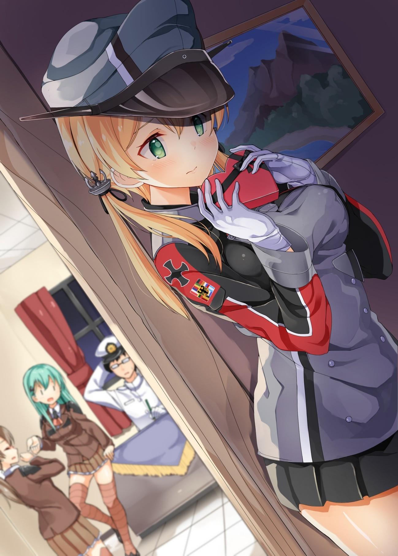 anime, Anime Girls, Kantai Collection, Prinz Eugen KanColle