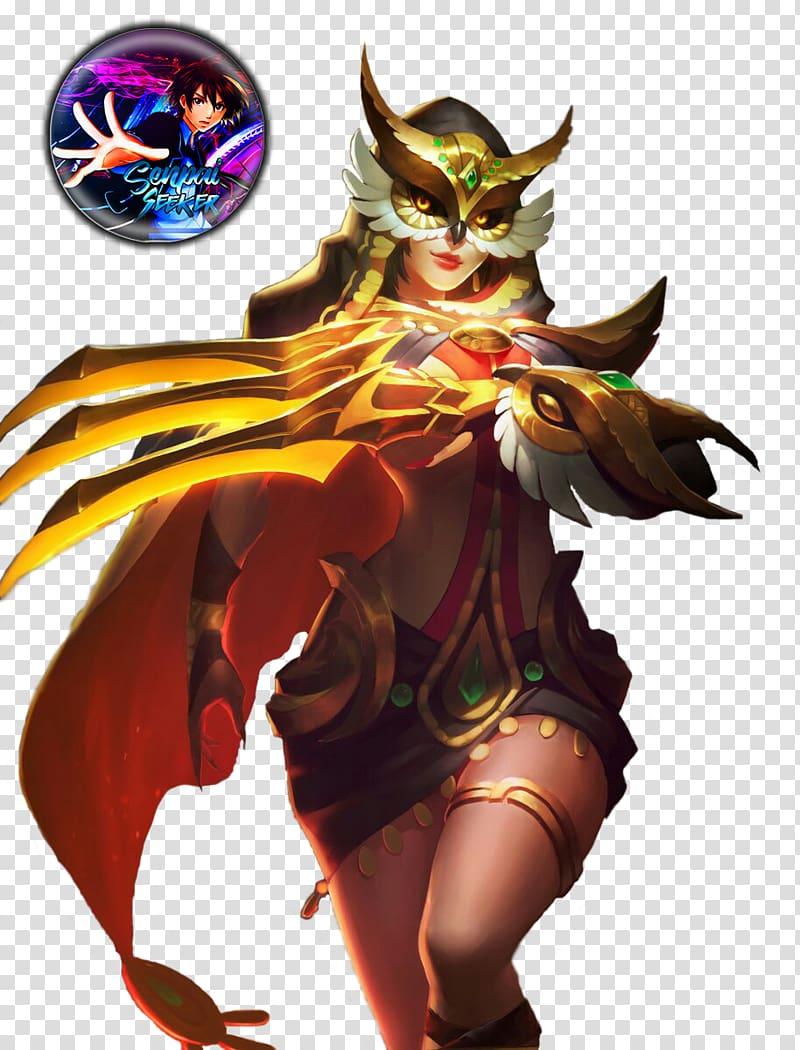 Animated woman illustration, Mobile Legends: Bang Bang OnePlus One