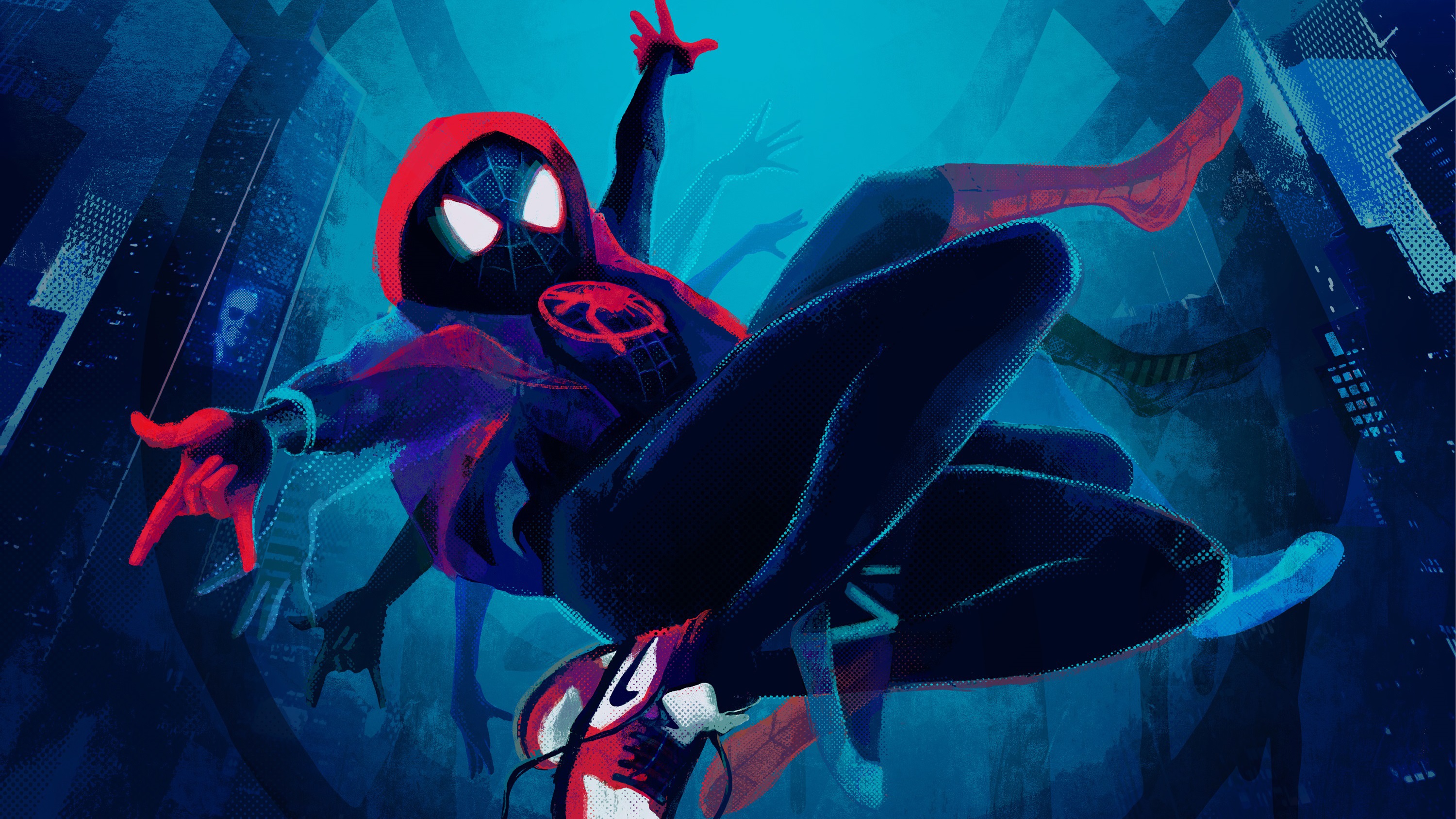 Spider Man Into The Spider Verse HD Wallpaper Free Download