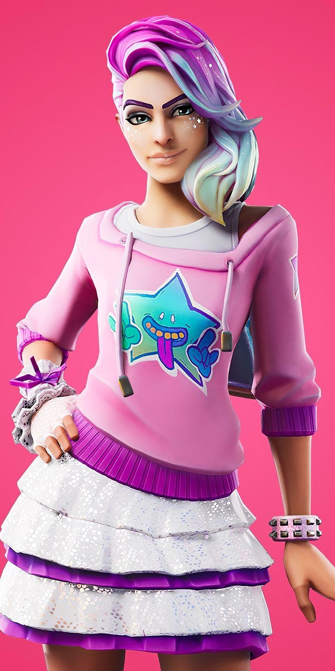 Fortnite Chapter Starlie Outfit, girl, video