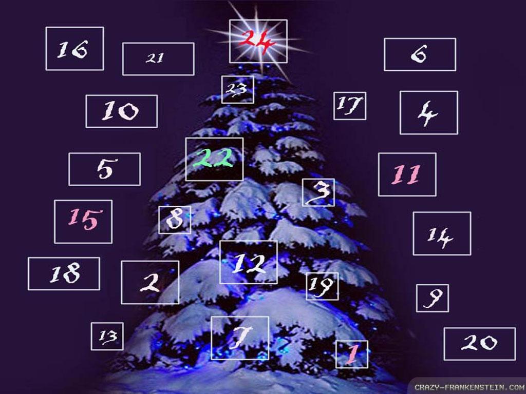 Live Christmas Countdown Desktop Wallpaper