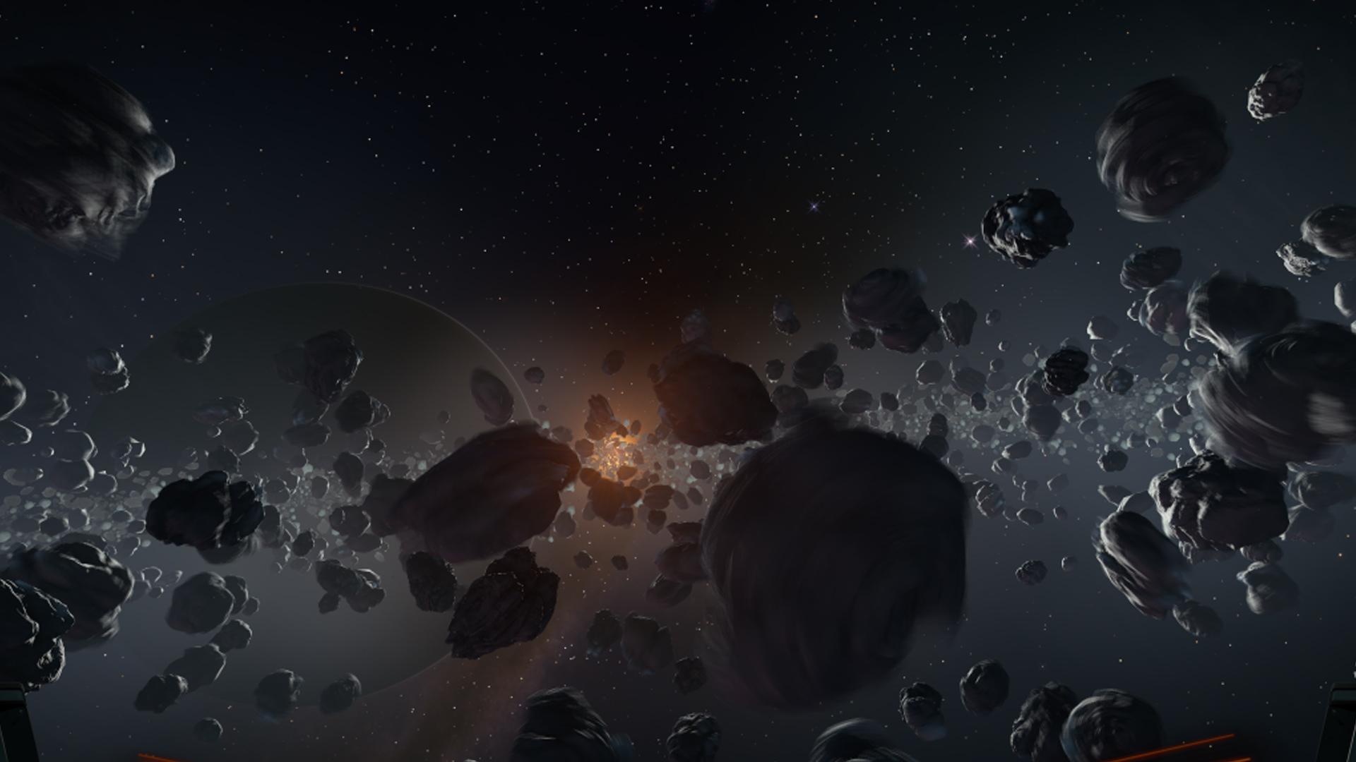 asteroid background. asteroid. Tokkoro.com