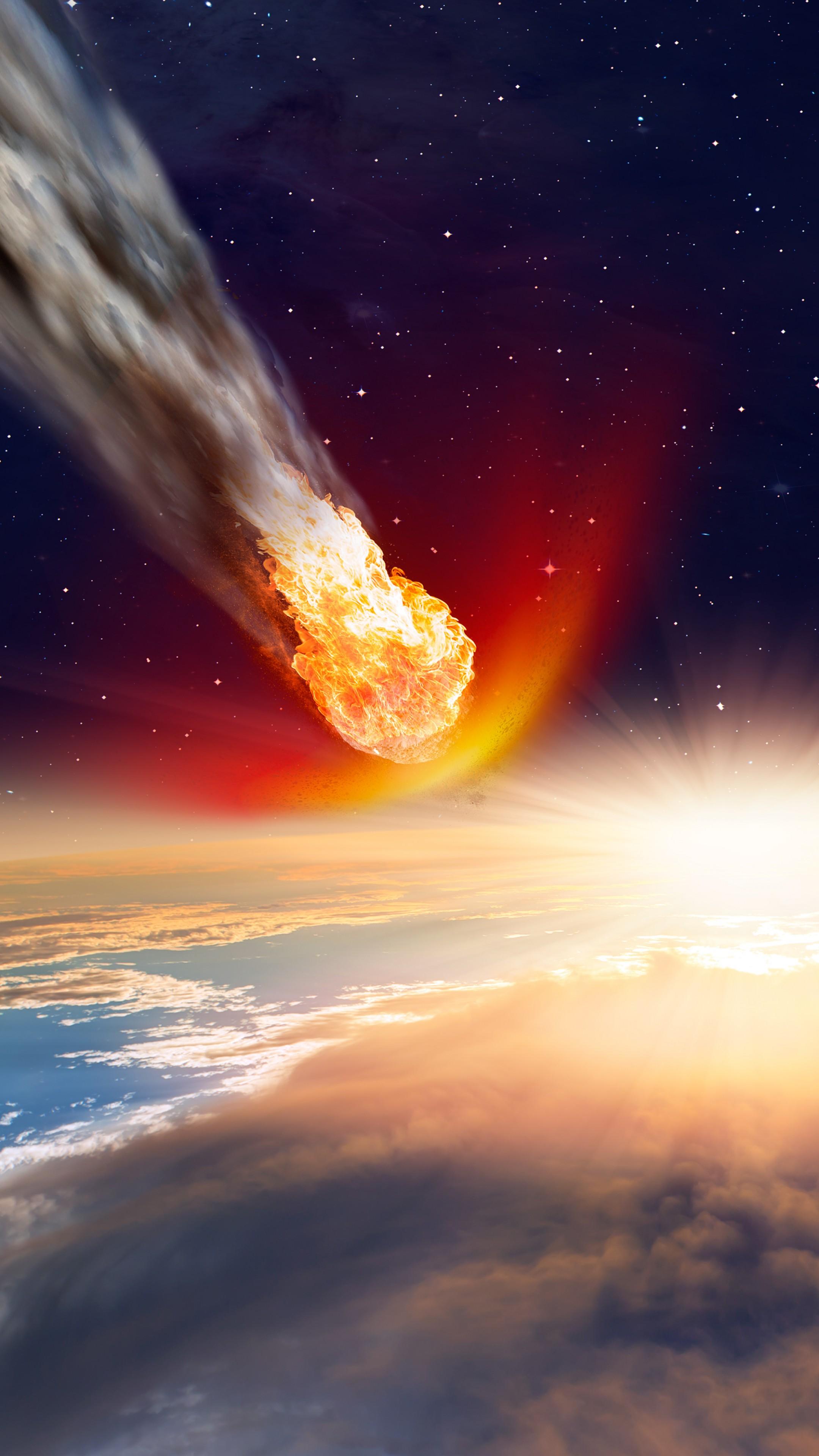 Wallpaper asteroid of death, 11 Jul MC 4k, Space