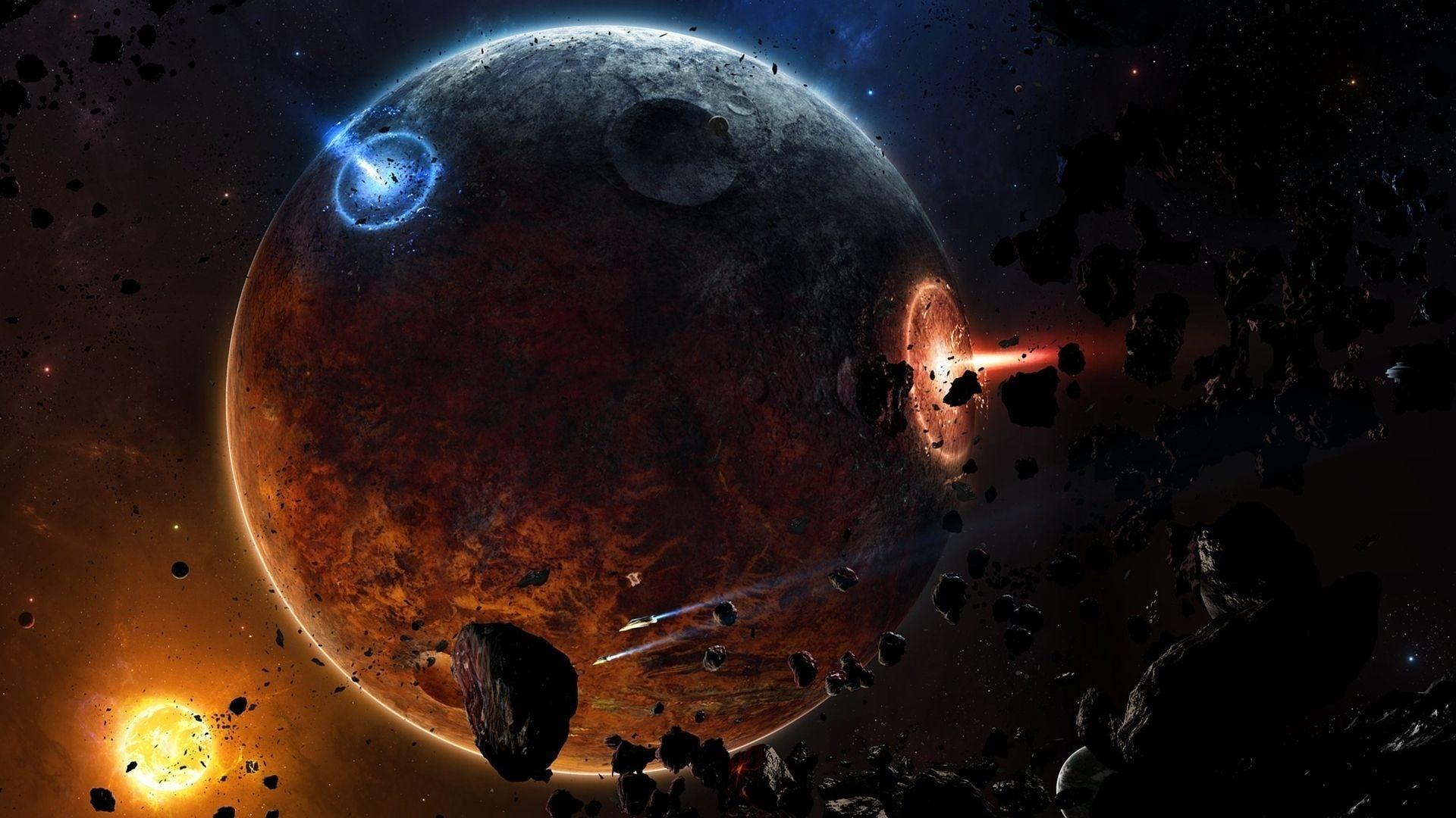 space asteroids HD wallpaper is an HD wallpaper posted