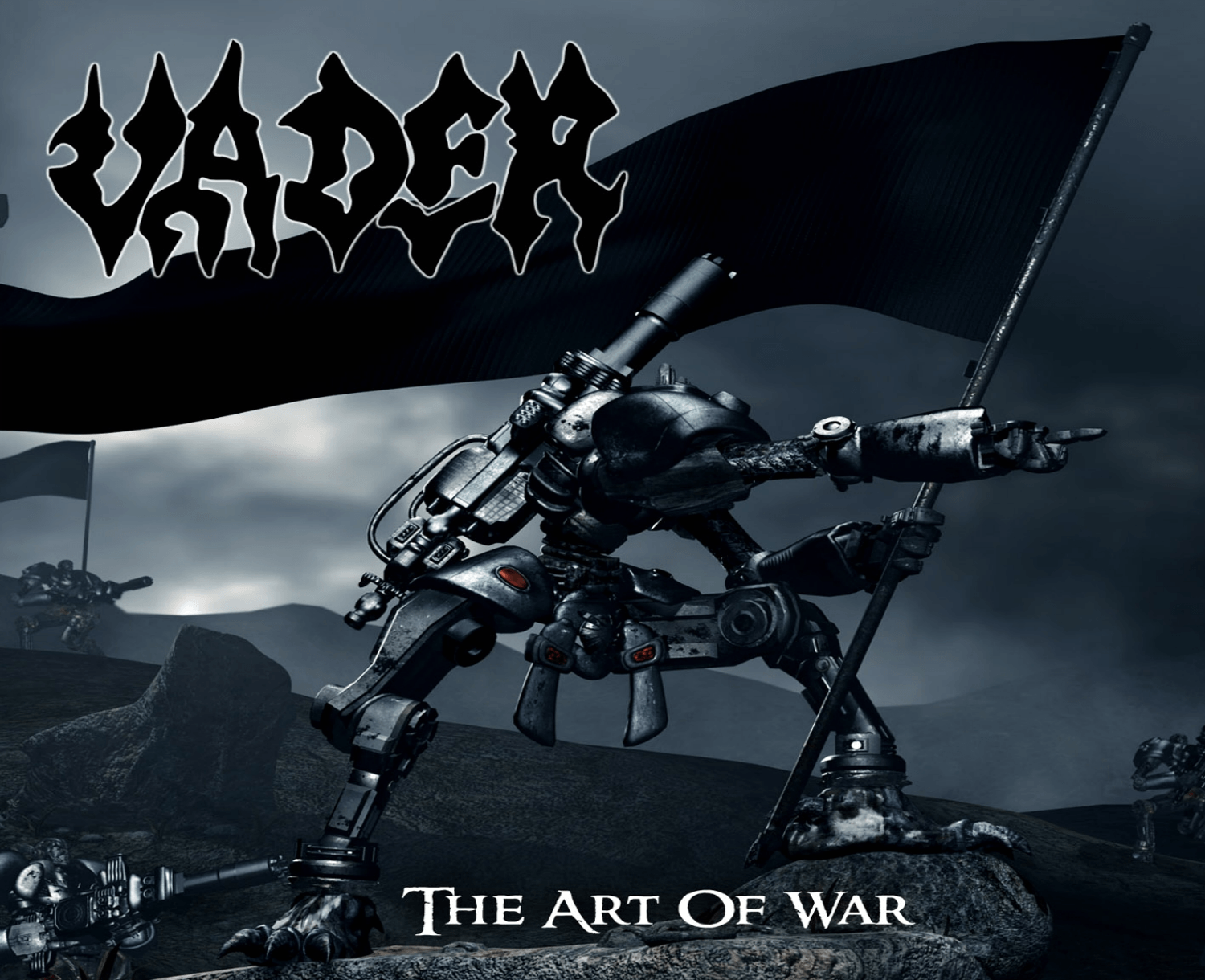 VADER Death Metal Sci Fi Robot Dark Wallpaperx1220