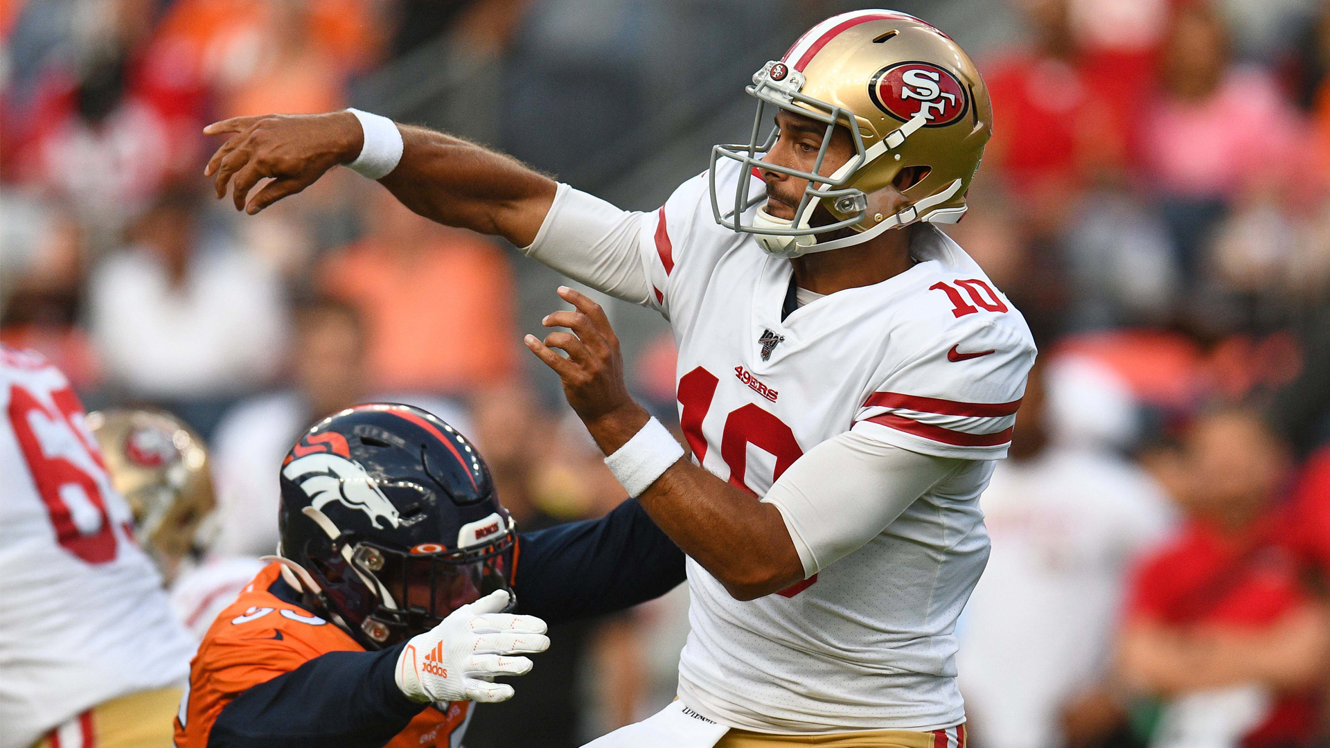 49ers' Jimmy Garoppolo slated to play entire first half vs