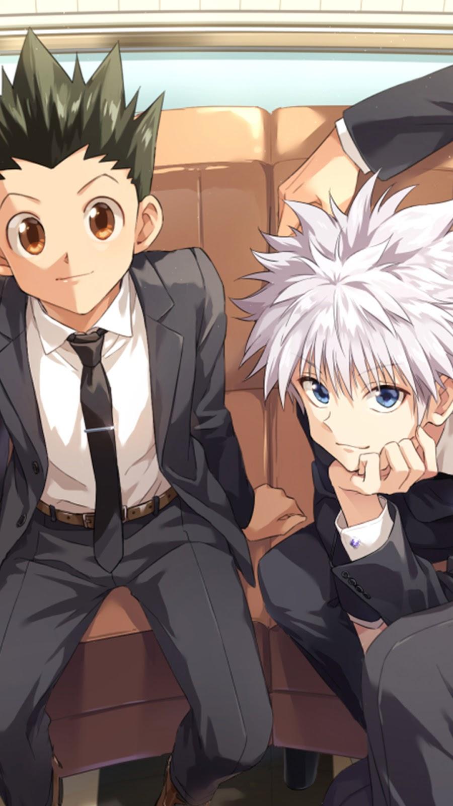 Hunter x Hunter Boys Mobile Wallpaper, Gon Freecss, Killua Zoldyck Mobile Walls