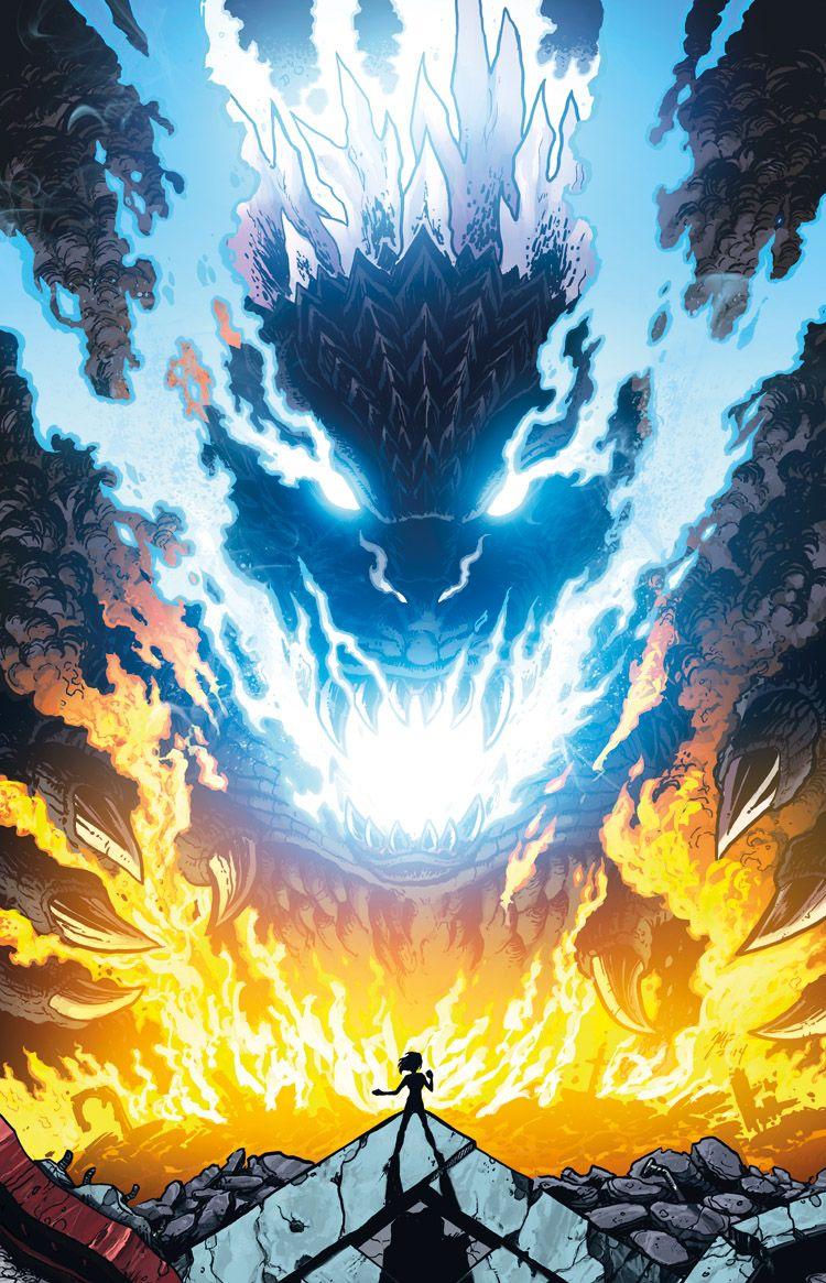 Download Godzilla Earth: The King in Action Wallpaper