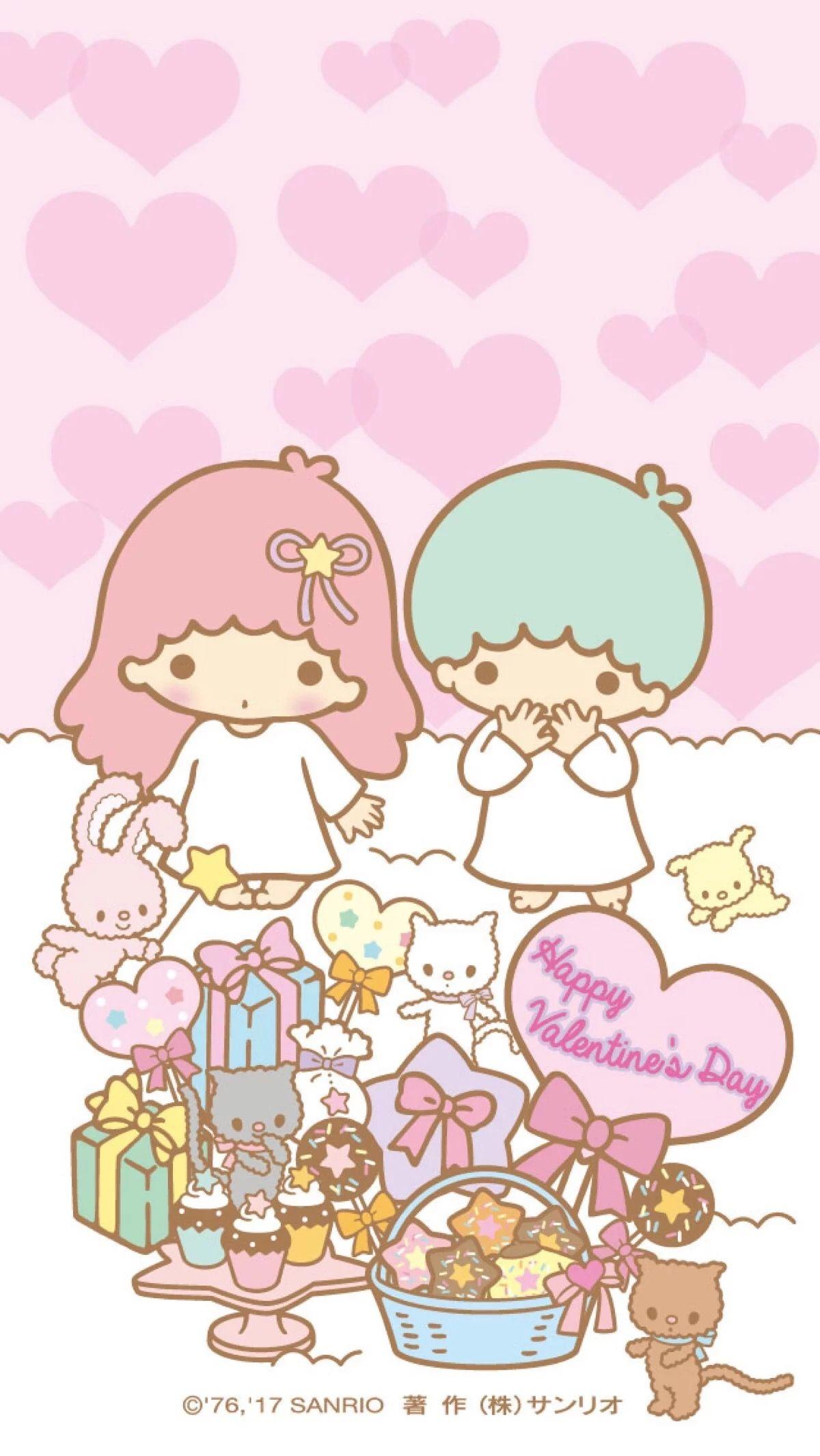 Little Twin Stars' Happy Valentine's Day, as courtesy of Sanrio