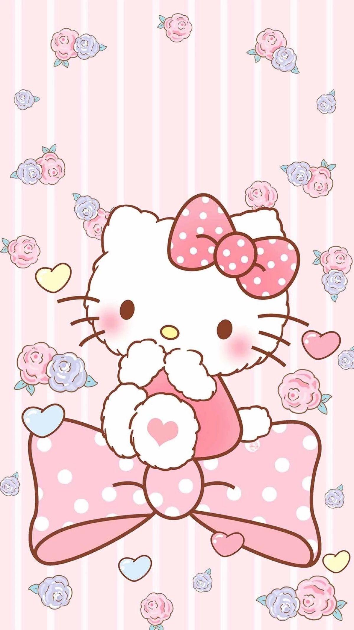 Cute Wallpaper of Hello Kitty