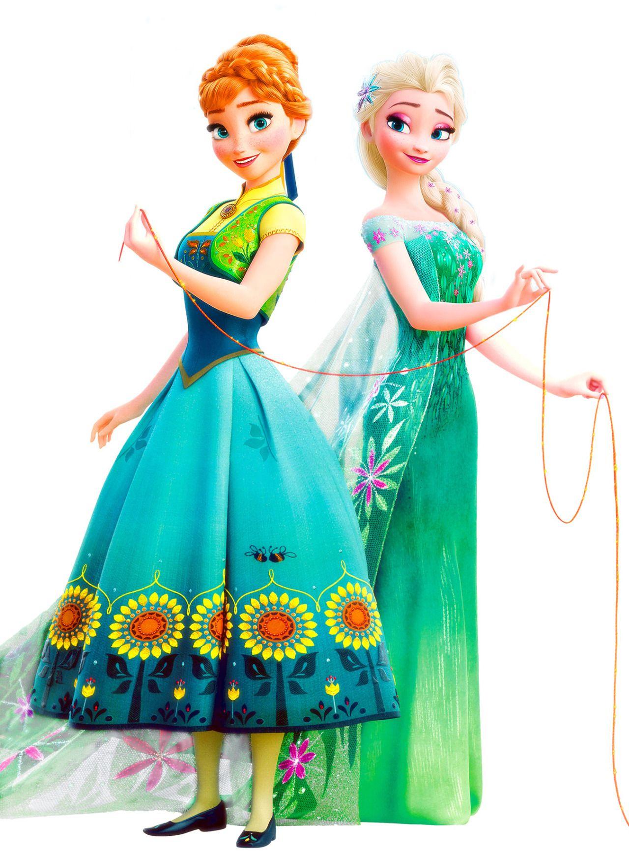 Frozen Fever Phone wallpaper - Elsa e Anna foto (39413649 