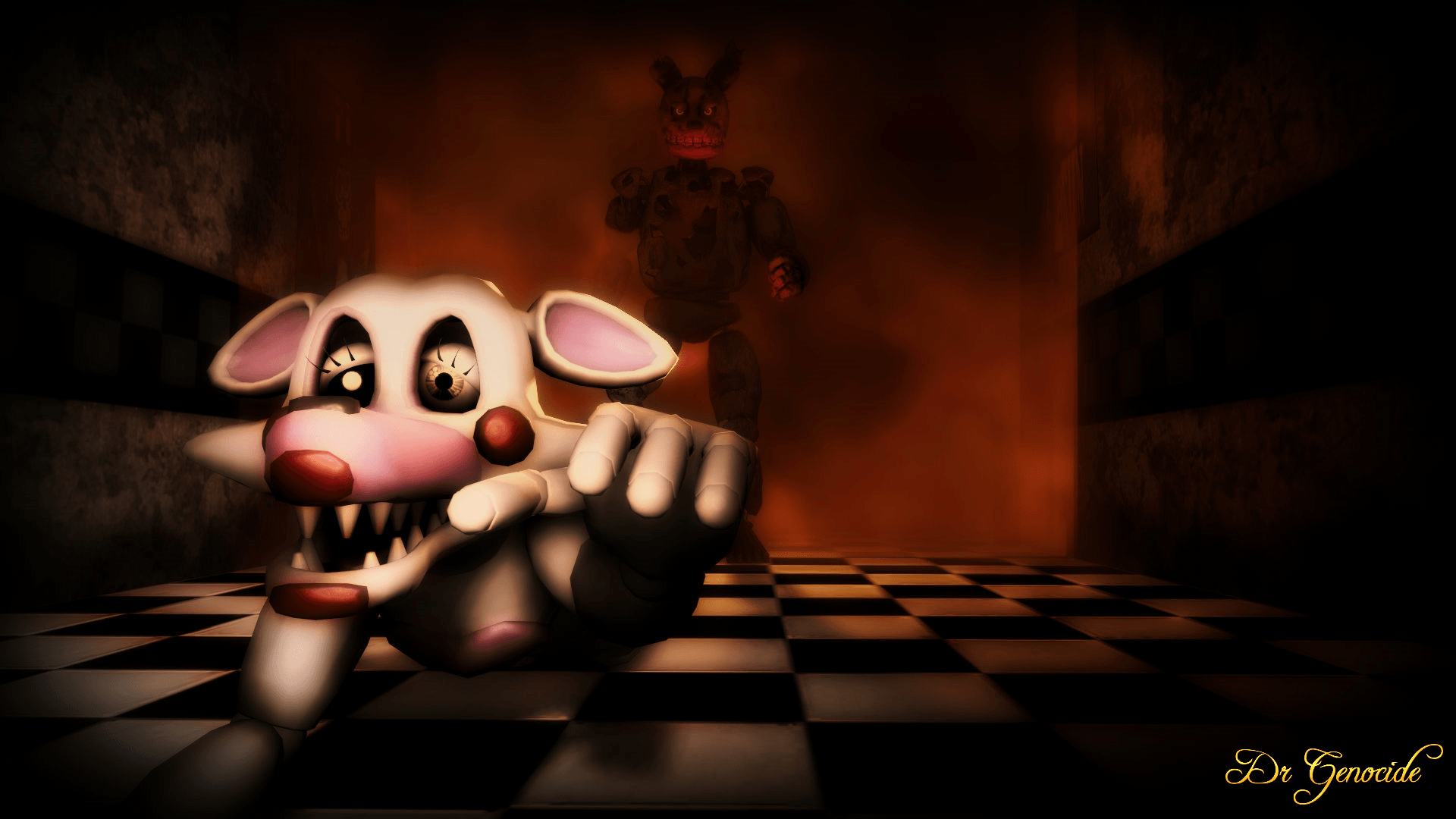 Foxy X Mangle Wallpapers Wallpaper Cave