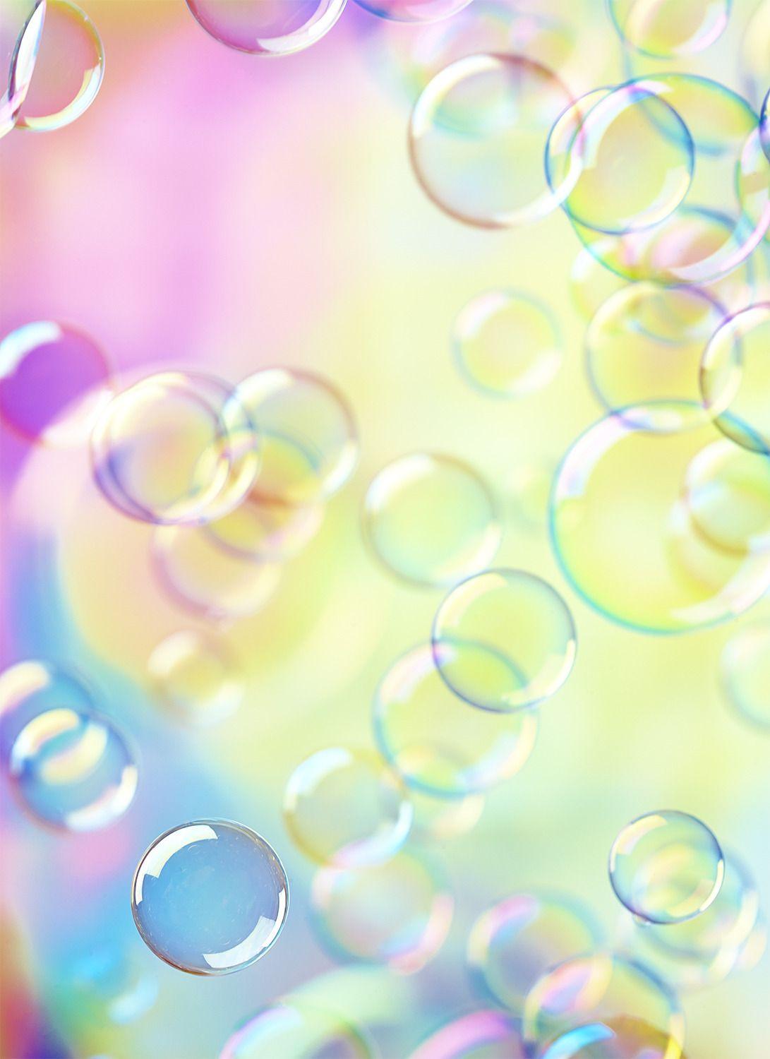 A Little Bit Of Everything. Bubbles, Pastel colors, Rainbow