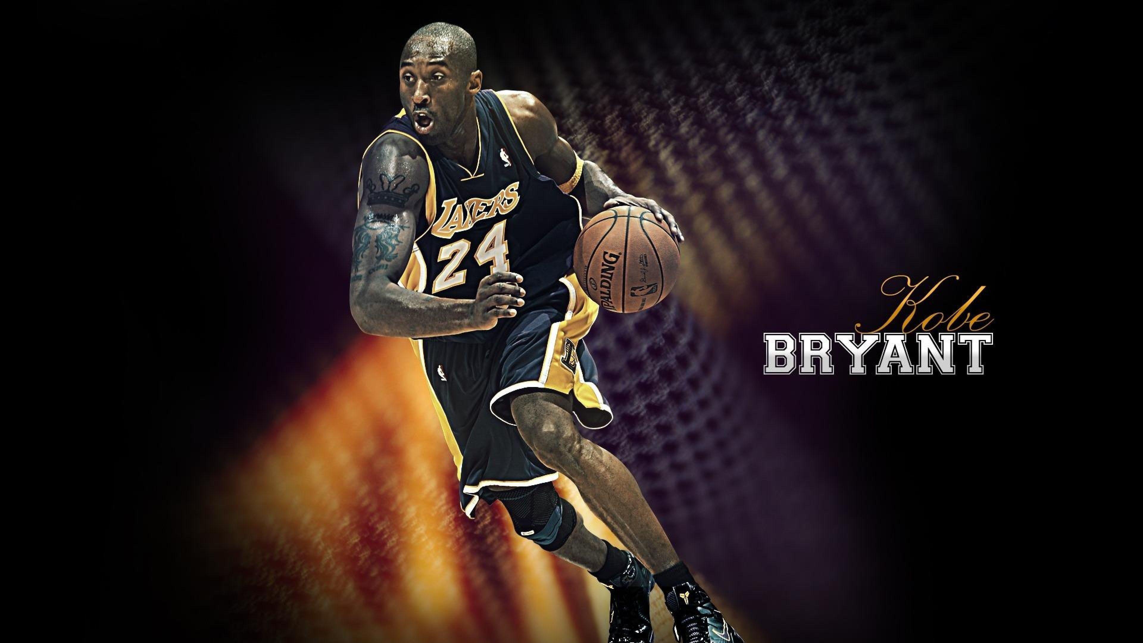 Kobe Bryant 4K HD Wallpaper Free Kobe Bryant 4K HD Background