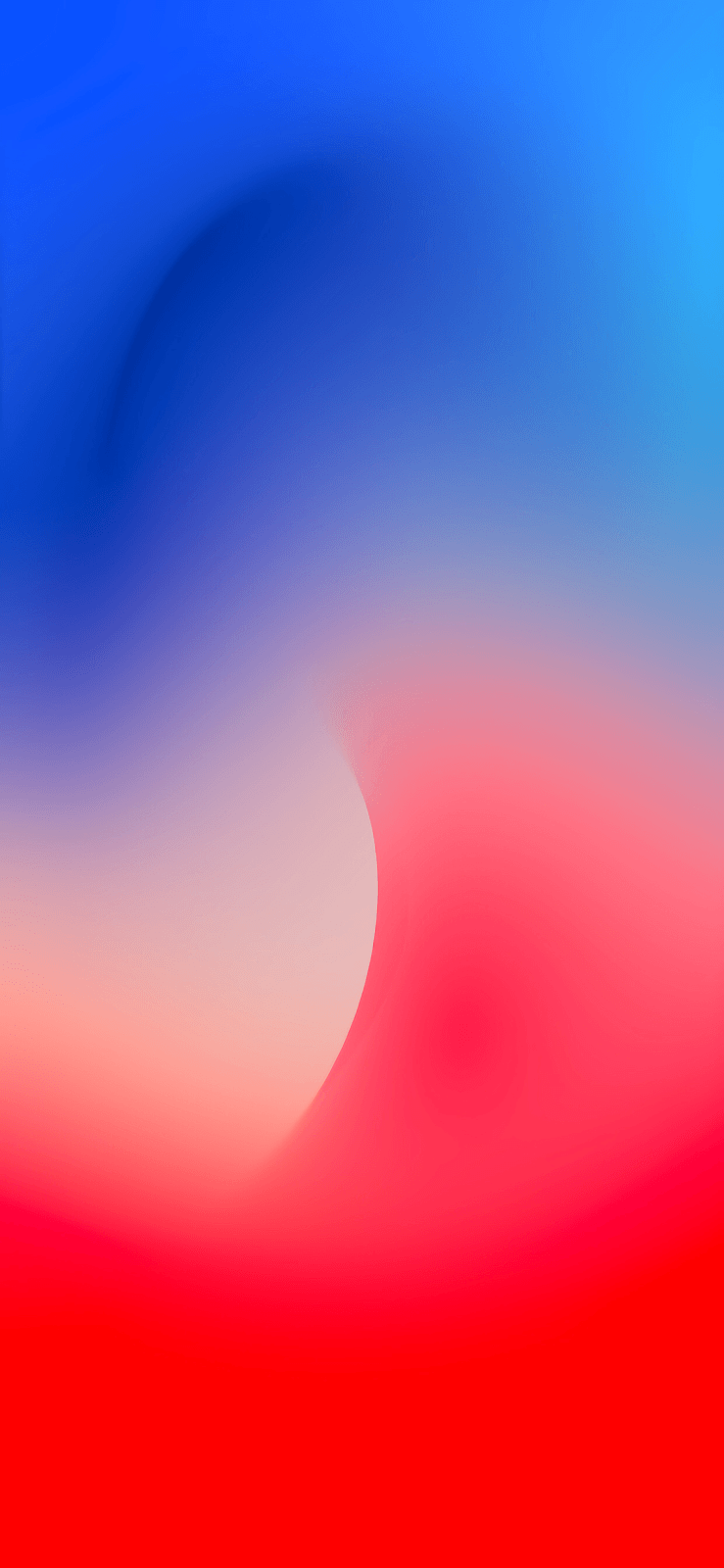 Fluid Blue and Red by AR72014. iPhone homescreen wallpaper