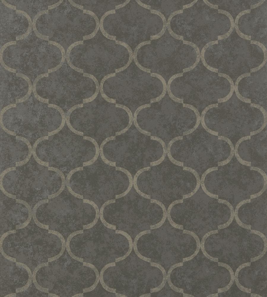 Trendy Grey 3D Geometric Patterned Wallpaper A51 16p38