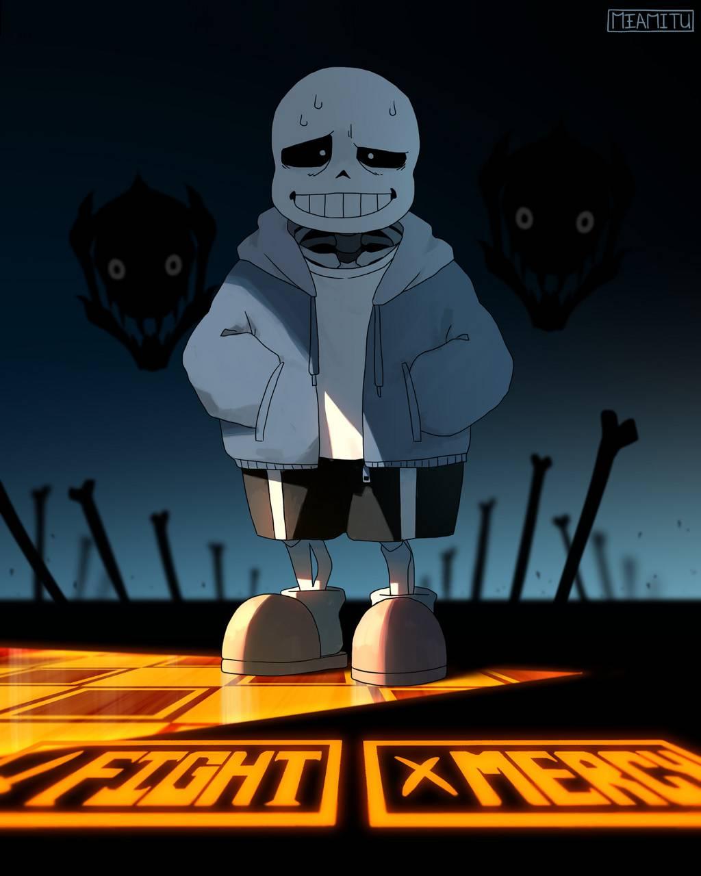 Sans Fight Wallpapers Wallpaper Cave