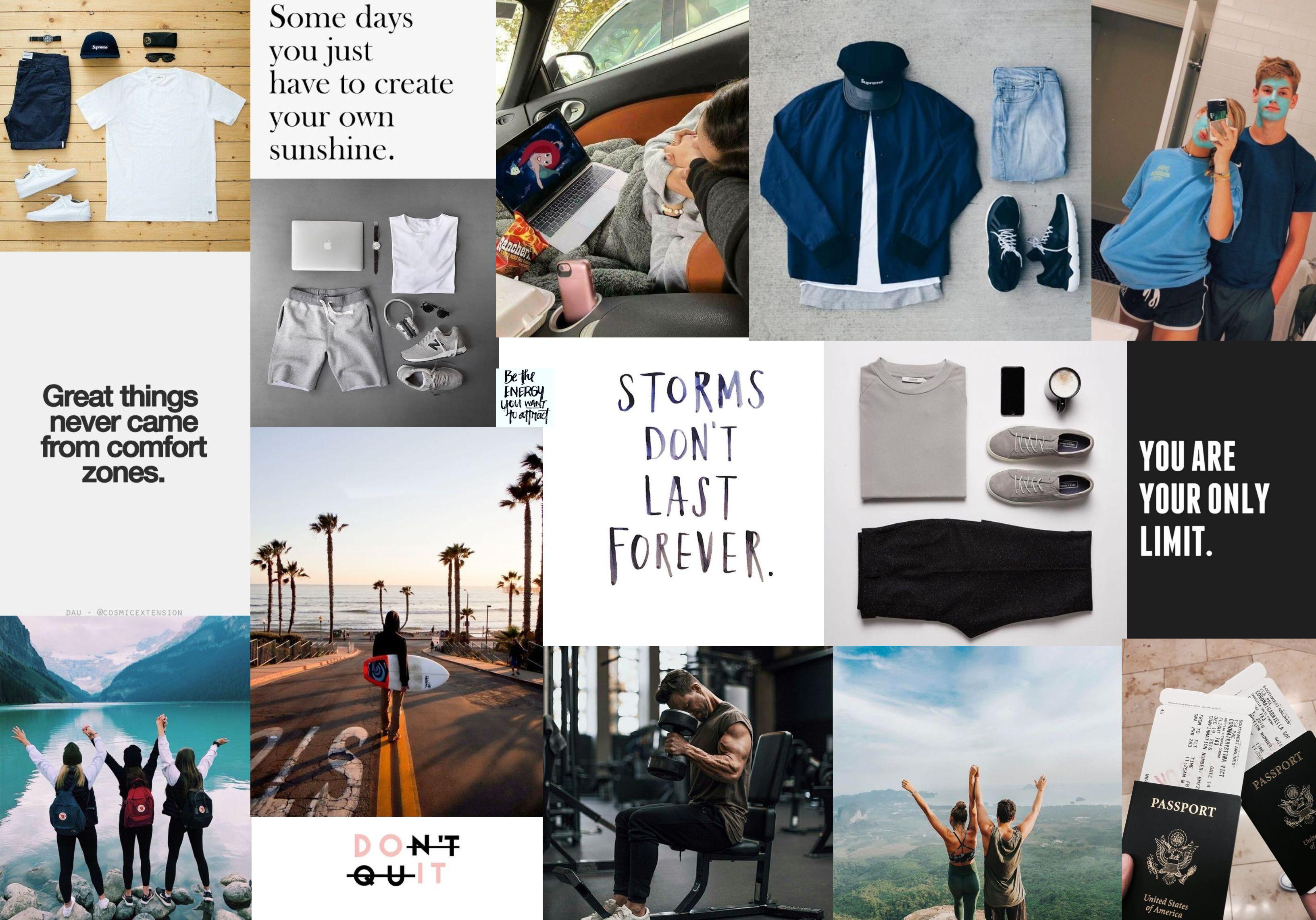 Vision board from your desk #wallpaperfromdesktop