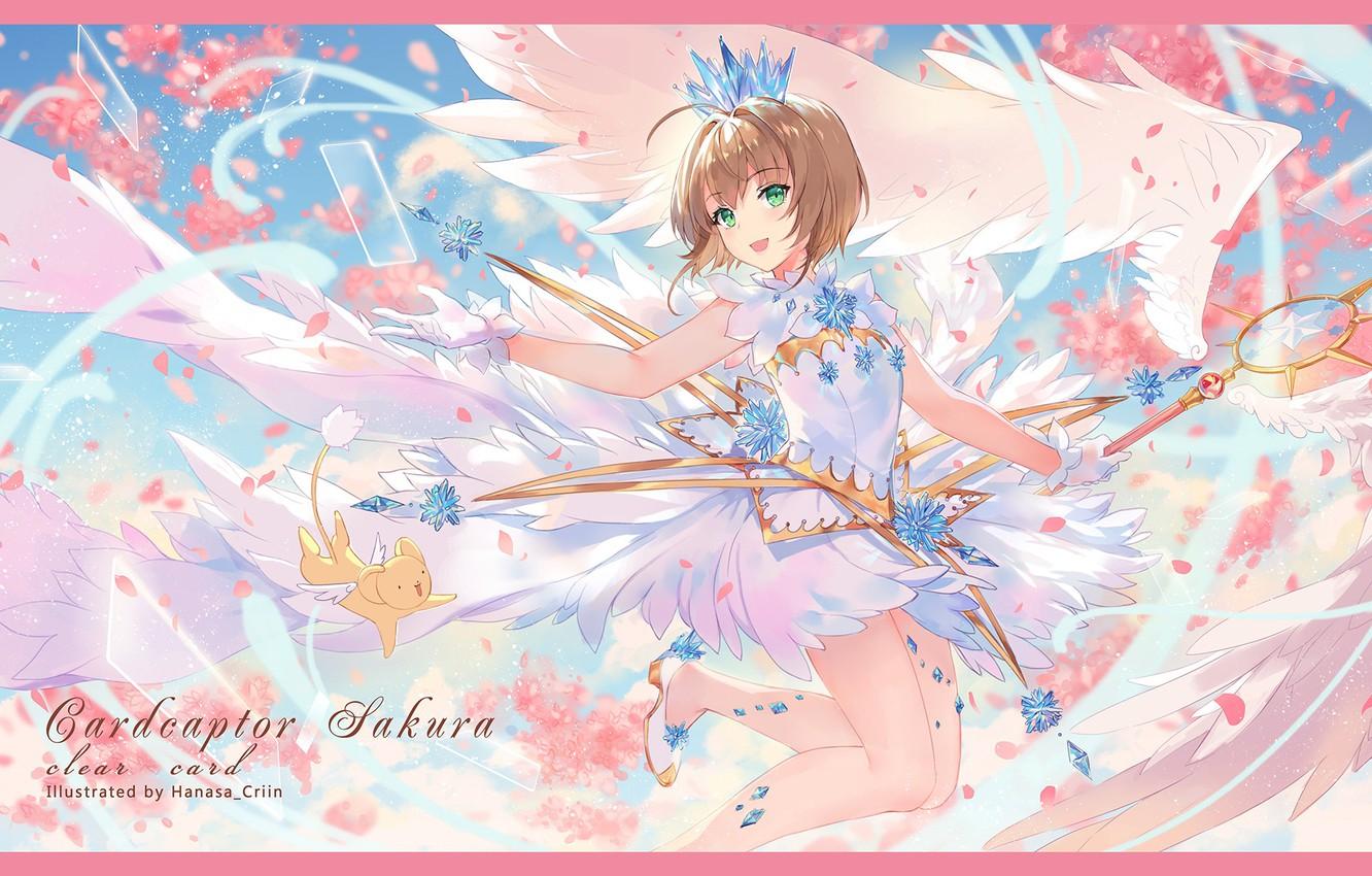 Wallpaper Angel, Girl, Anime, Card Captor Sakura, Sakura