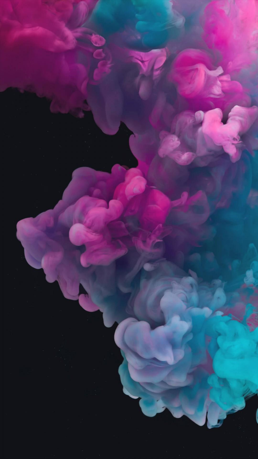 Colorful Smoke Wallpaper iPhone, HD Wallpaper & background