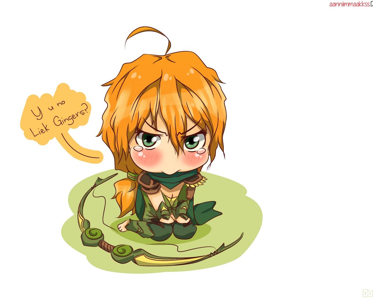 Wallpaper Windranger, Dota 2, Art Wallpaper HD