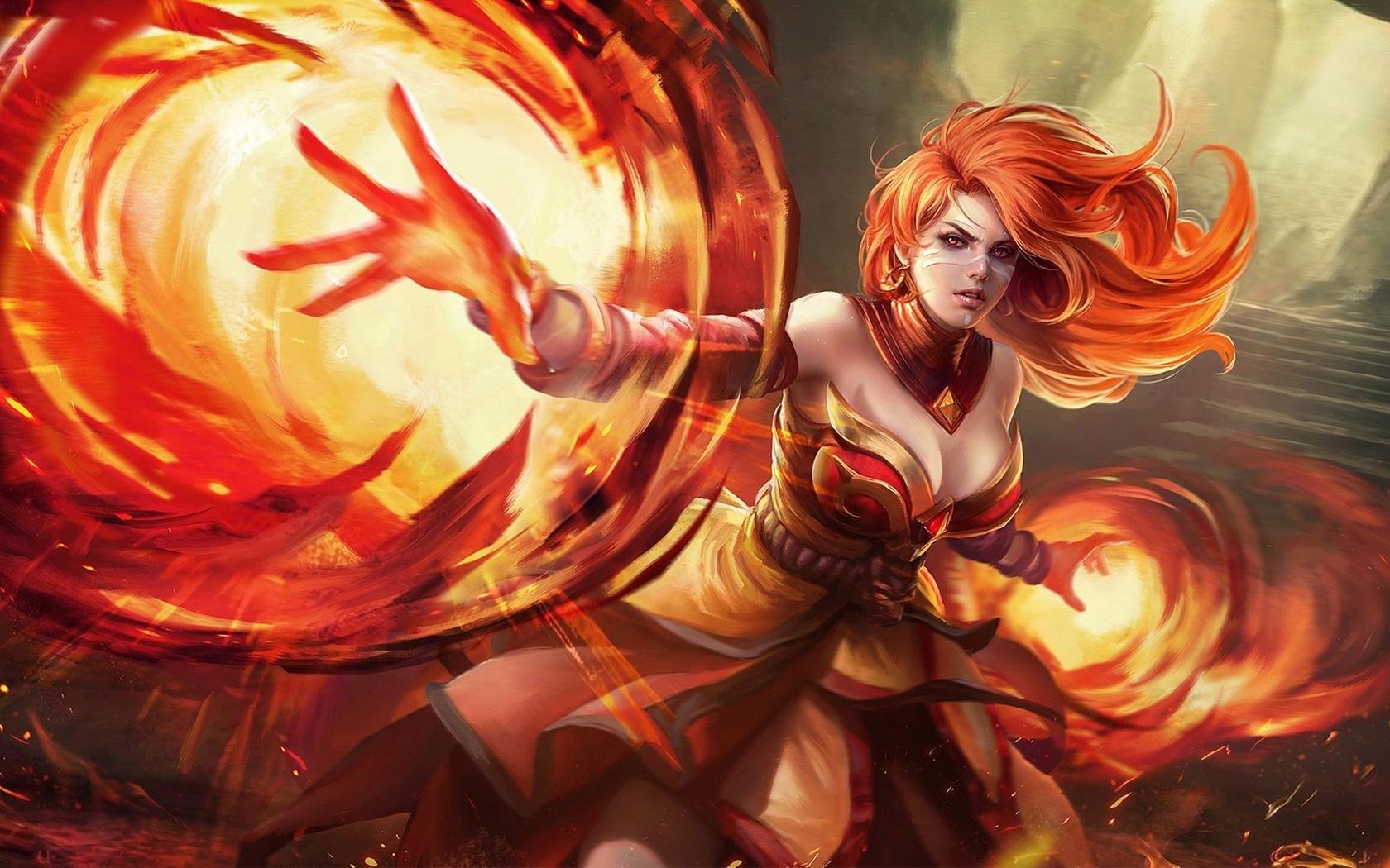 Dota 2 Video Game Fantasy Art 1680x1050 Resolution