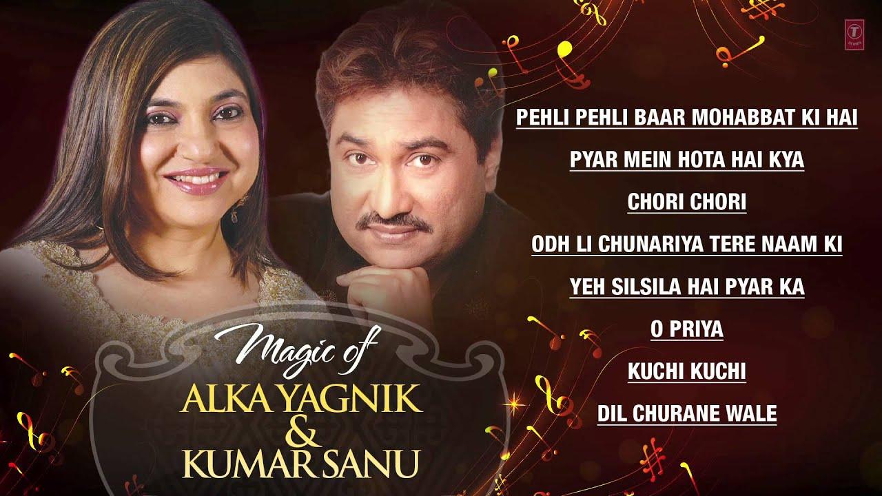Magic Of Alka Yagnik & Kumar Sanu Superhit Bollywood Songs. Non Stop Hits